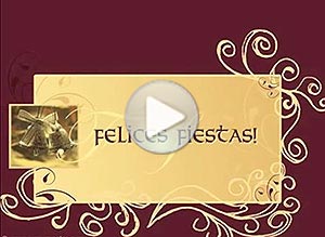 Tarjeta animada de Navidad. qu es la navidad?