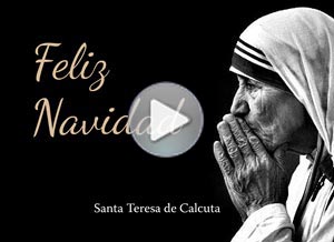 Tarjeta animada de Navidad. Es Navidad