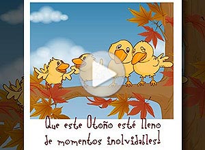 Otoño ecard. que sea un otoo inolvidable!