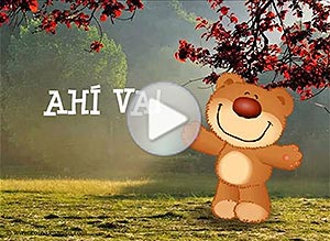 Otoño ecard. aprovecho para enviarte un abrazo