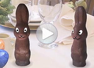 Tarjeta animada de Pascuas. humor pascual