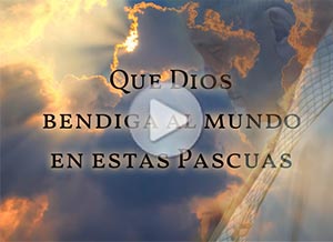 Tarjeta animada de Pascuas. Oracin del Papa Francisco