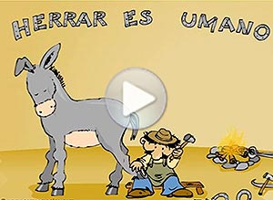 Tarjeta animada de Perdon. errar es humano