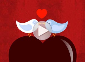 Tarjeta animada de San Valentín, Feliz da de san valentn!.