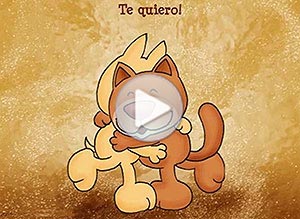 Tarjeta animada de Amistad. nuestra larga amistad 