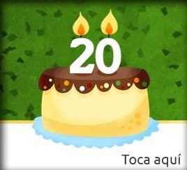 Imagen para whatsapp de Invitacion de Cumpleaños de 20 años