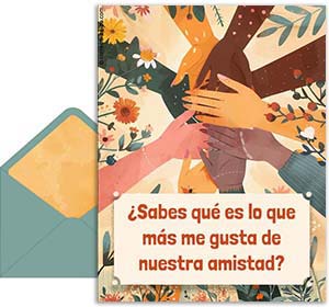 Tarjeta 3D de  gratis. Lo mejor de todo