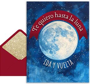 Tarjeta 3D de AMOR gratis. Amor infinito