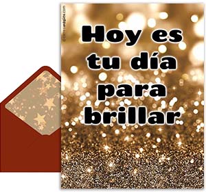 A brillar