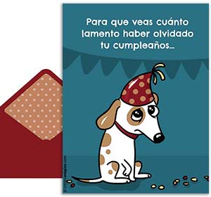 Feliz cumple atrasado