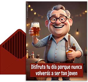 Tarjeta 3D de amor gratis. Cuidado