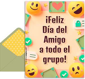 Feliz Da del Amigo a todo el grupo! <BR>Gracias por estar y compartir.