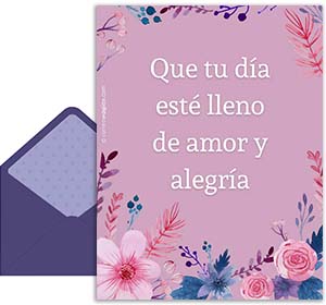 Mereces mucha felicidad