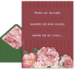 Para mi mujer