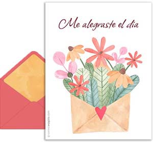 Tarjeta 3D de Gracias gratis. Gracias por tu tarjeta