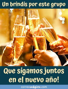 Un brindis por el grupo