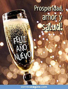 Prosperidad, amor y salud! 
Feliz Ao Nuevo