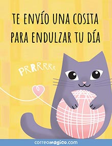 Te envo una cosita para endulzar tu da