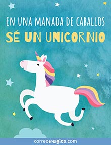 En una manada de caballos, s un unicornio