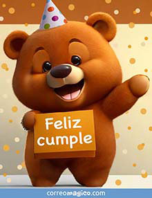 Feliz cumple