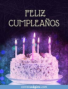 Tarjeta para WhatsApp de Cumpleaños. cumple tunacimiento_C. 86