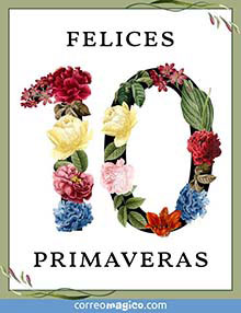 Felices 10 primaveras