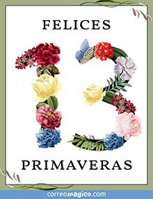 Felices 13 primaveras