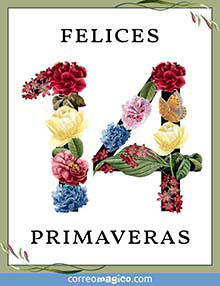 Felices 14 primaveras