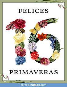 Felices 16 primaveras