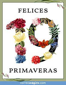 Felices 19 primaveras