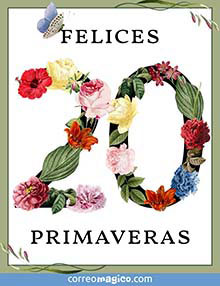 Felices 20 primaveras