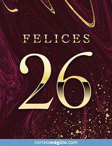 Felices 26