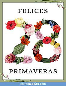 Felices 28 primaveras