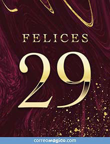 Felices 29