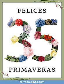 Felices 35 primaveras