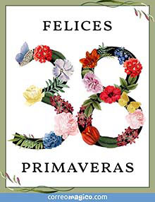 Felices 38 primaveras