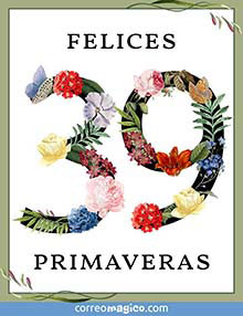 Felices 39 primaveras