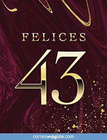 Felices 43