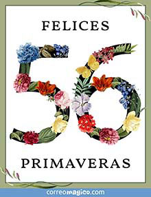 Felices 56 primaveras