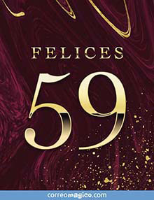 Felices 59