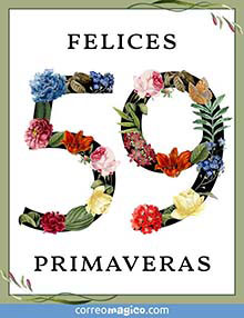 Felices 59 primaveras