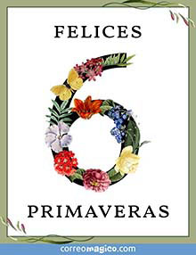 Felices 6 primaveras