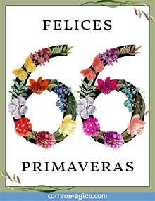 Felices 66 primaveras