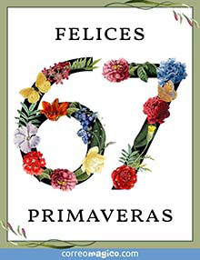 Felices 67 primaveras