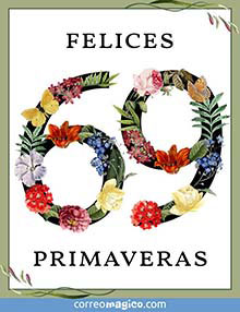 Felices 69 primaveras