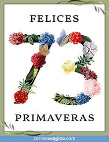 Felices 73 primaveras