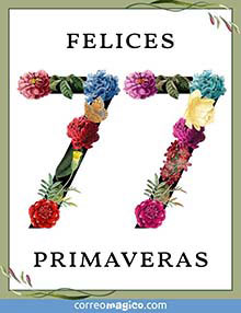 Felices 77 primaveras