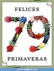 Felices 79 primaveras