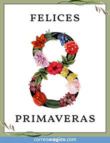 Felices 8 primaveras