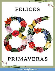 Felices 86 primaveras